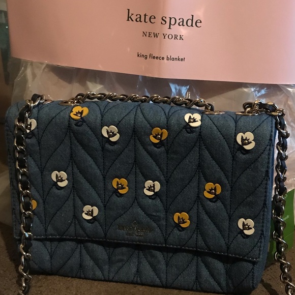Kate Spade ♠️ Briar Lane Quilted Appliqué Bag (NWT) - Picture 10 of 16